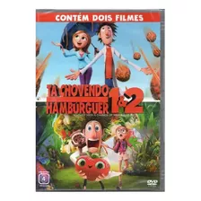 Dvd Filme Tá Chovendo Hambúrguer 1&2