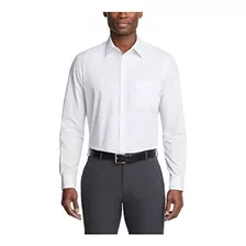 Camisa De Vestir De Popelina Van Heusen - Blanco