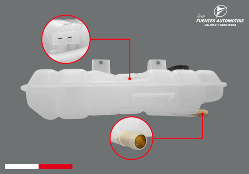 Deposito Anticongelante Para Mercedes Benz Ml430 4.3 1999 Foto 4