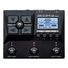 Pedalera Para Guitarra Zoom G2 Four Con Módulo De Efectos