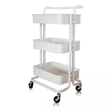 Organizador Estanteria Pvc 3 Niveles Baño Cocina 