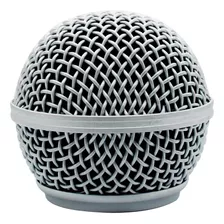 Rejilla / Bocha Metalica Stagg Spa-m58h Microfono Shure Sm58 Color Gris