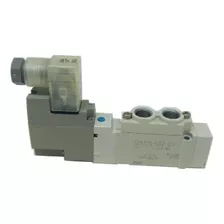 Válvula Pneumática Smc 5/2 Vias 1/8 24vcc Sy5120-5dz-01f