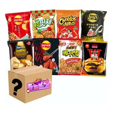 Papas Lay's Doritos Cheetos Snack Asiatico Snack Box Mystery