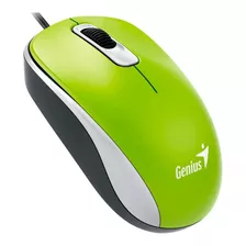 Mouse Genius Dx 110 Usb Verde Somos Mayoristas