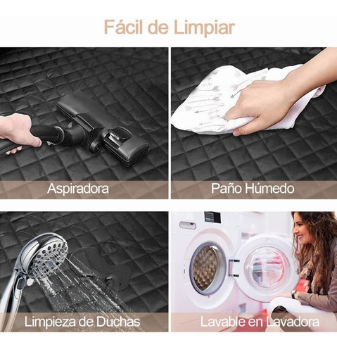 Forro De Carga Para Perros Funda Impermeable Mascota De Auto Foto 6