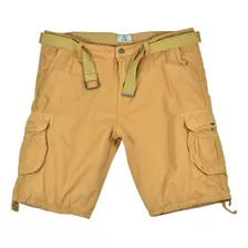 Bermuda De Hombre, Cargo Tallas Plus, Short Hombre Extras