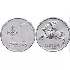 5 Moedas Lituânia Indonésia Grécia China Àfrica Do Sul