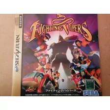 Sega Saturn Fighting Vipers Japones Videogame Anime Accion