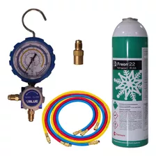 Kit Carga De Gas Aire Acondicioado Split En R 22