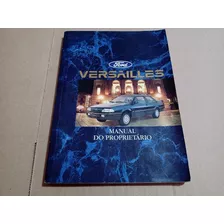 Manual Proprietário Em Branco Versailles E Royale 92 1992 /