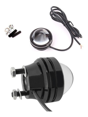 Faro Drl Led Ojo De Aguila Cree Auto Moto Aux Lupa Audi Bmw  Foto 3