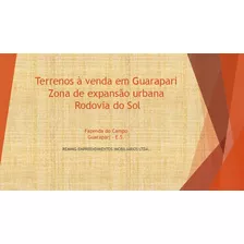 Oportunidade: Terrenos Para Investir, Construir E Empreender !!!