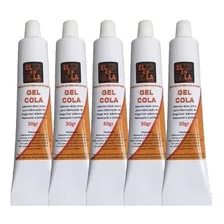 5 Gel Cola P/ Fabricação De Mega Hair Fita Adesiva/nano Pele