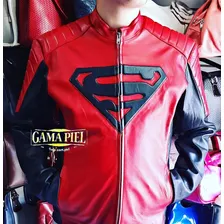 Chamarra Piel Superman Gamapielmx