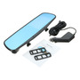 Espejo Retrovisor 1080p Camara Carro Doble Video Y Reversa  Fiat Dobro