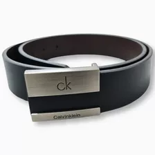 Cinto De Couro Masculino Marrom Calvin Klein