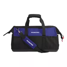 Bolso Para Herramientas 16 ; Base Goma Impermeable- Workpro