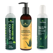 Kit De Tratamento Capilar Livealoe - Caspas E Dermatites