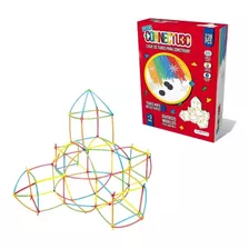 Brinquedo Super Connectubo 238 Peças 0,3 Cm Multikids