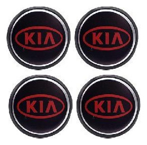 Emblema Kia Autoadherible 13 X 6.5 Cm