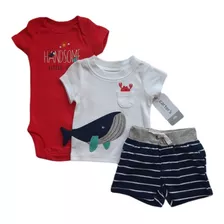 Conjunto 3 Piezas Carters Niño #019