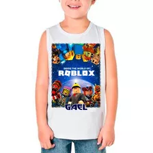 Regata Infantil Roblox Personalizada