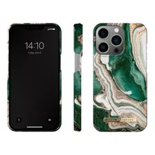 Funda iPhone 13 Pro Ideal Of Sweden Golden Jade Marble