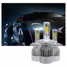 Foco Led C6 3800lm H4 Alta/baja Auto/camioneta/moto Universa