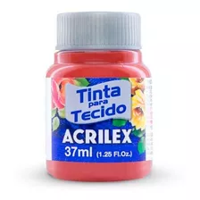 Tinta Para Tecido Fosca Acrilex 37ml