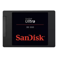 Disco Sólido Interno Sandisk Ultra 3d Sdssdh3-500g-g25 500gb Negro