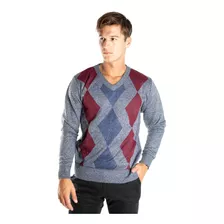 Sweater Hombre Rombo Olegario Oferta Varios Colores