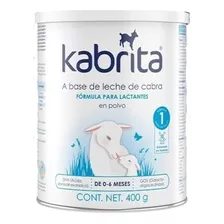 Fórmula Infantil Em Pó Sem Glúten Ausnutria Bv Kabrita 1 En Lata De 1 De 400g - 0 A 6 Meses