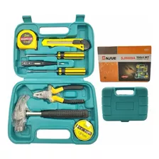 Kit De Ferramentas 9 Peças Com Maleta Reparos Urgentes Casa