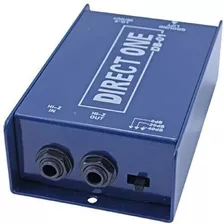 Instrumento Pasivo Di Direct Box 1/4 A Xlr Balanceado Y No 