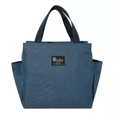 Bolsa Térmica Feminina Masculina Marmita Lancheira Com Alça