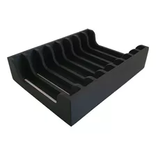 Suporte Rack Horizontal Para Até 8 Hd Externo 2.5 Hdd Ou Ssd