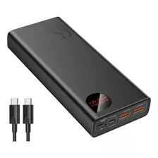 Cargador Portatil Baseus 20000 Mah/negro