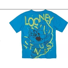 Tshirt Looney Tunes Azul Cyber