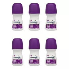 Desodorante Roll-on Monange 50ml Flor Lavanda-kit C/6un