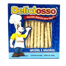 Palito Mastigável Para Cães Deliciosso 450g 95 Unidades