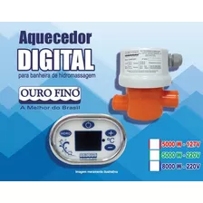 Aquecedor Elétrico Para Hidromassagem 5000w/220v Ouro Fino Cor Laranja 220v