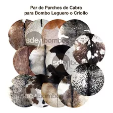 2 Parches De Cabra - Bombo Legüero Y Criollo De 41 A 46 Cm