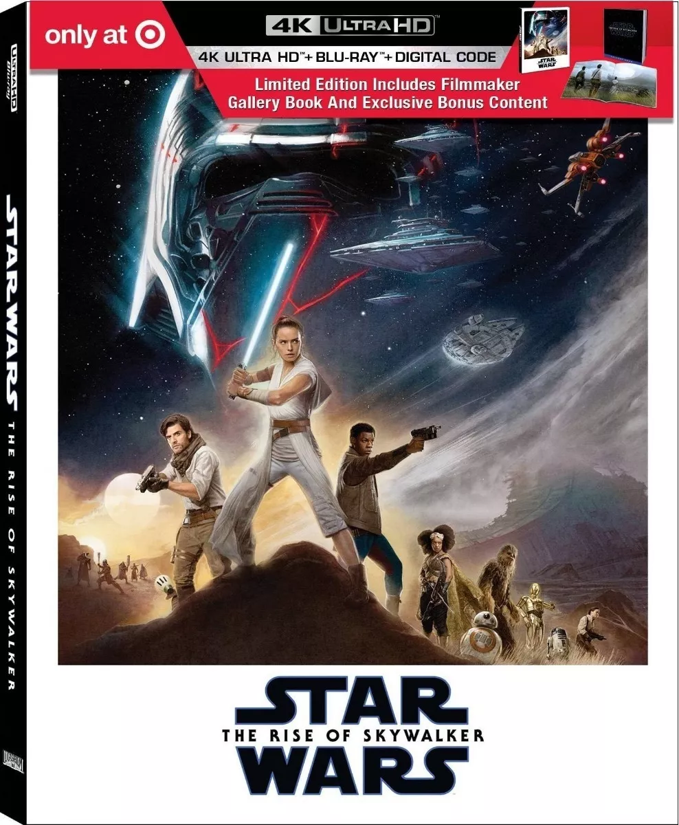 Star Wars Rise Skywalker Blu-ray 4k Target Digipack En Stock