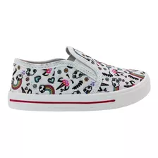 Tenis Meninas Infantil Baby Kids Unicornio Calce Facil Leve