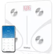 Renpho Balanza De Grasa Corporal Con Bluetooth Inteligente 