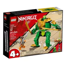 Lego Ninjago Robô Ninja De Combate Do Lloyd 57 Peças - 71757 Quantidade De Peças 57