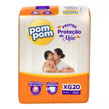 Fralda Pom Pom Protek Dia E Noite G - 24 Un 8 A 13kg