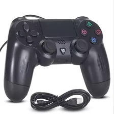 Controle Joystick Ps4 Pc Sem Fio Manete Dualshock Touch Pad