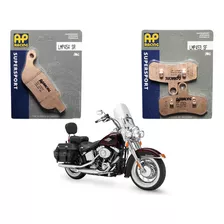 Kit Pastilhas Freio D/t Ap Racing Harley Heritage Soft 1584